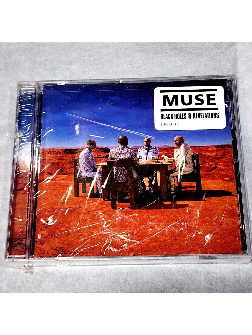 Muse Black Holes & Revelations CD Album 2006 Factory Sealed Hype Sticker New